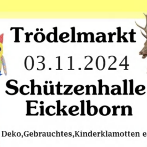 Trödelmarkt Schützenhalle Eickelborn