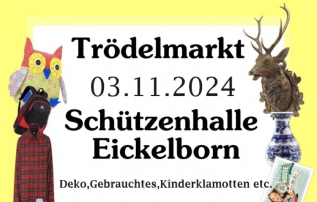 Trödelmarkt Schützenhalle Eickelborn