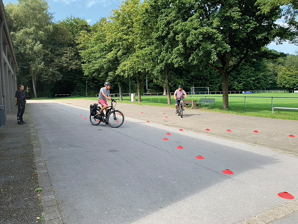 Fahrrad Sicherheitstraining für Senioren 2024